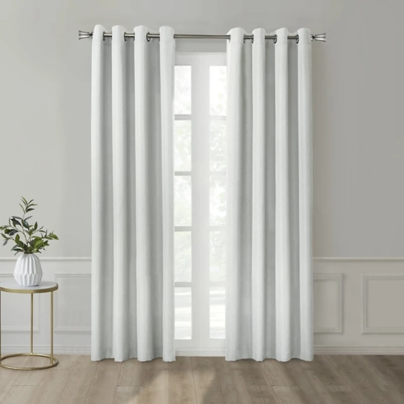 Light Gray Marissa Blackout Curtain Panel, 84 in.