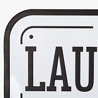 Laundry Co. Metal Wall Plaque