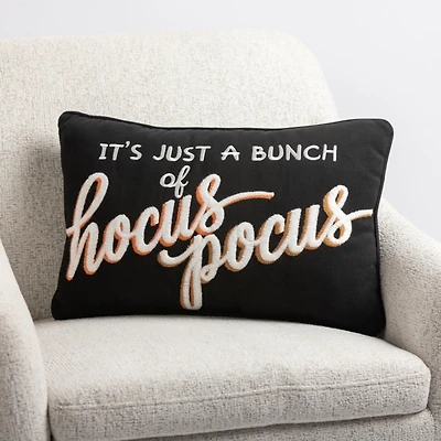 Black Hocus Pocus Lumbar Pillow