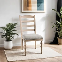 Whitewashed Wood Corrin Dining Chairs, Set of 2