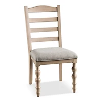 Whitewashed Wood Corrin Dining Chairs, Set of 2