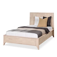 Wooden Mid-Century Modern Nelle Twin Bed