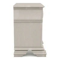 Antique White Emma 2-Drawer Wood Nightstand