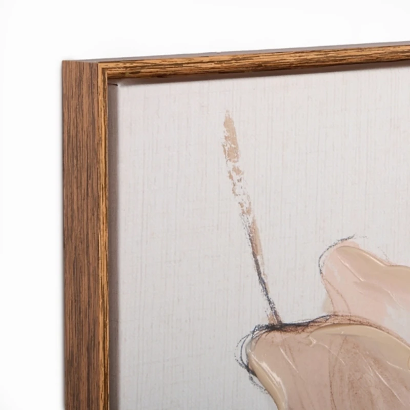 Captivating Garden Framed Canvas Art Print