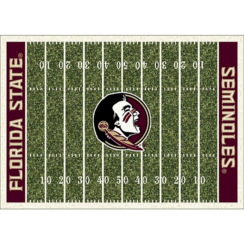Florida State University Homefield Area Rug, 4x6
