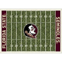 Florida State University Homefield Area Rug, 4x6