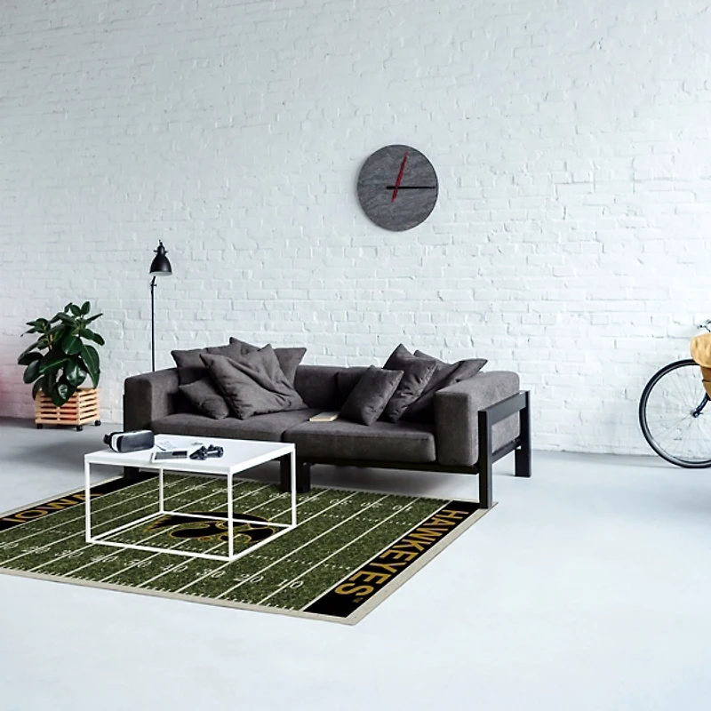 University of Iowa Homefield Area Rug, 4x6