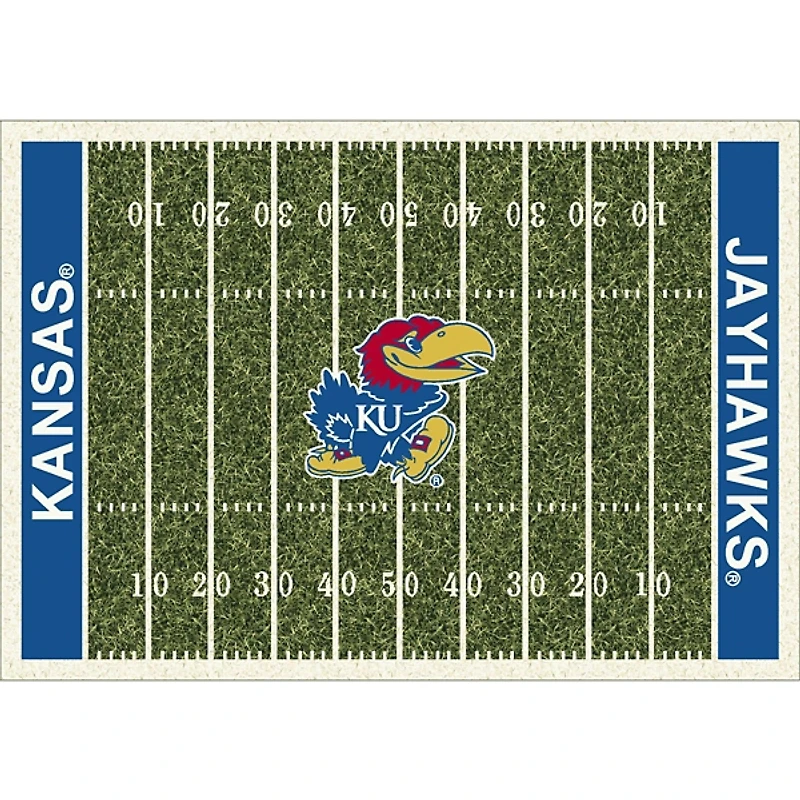University of Kansas Homefield Area Rug, 4x6
