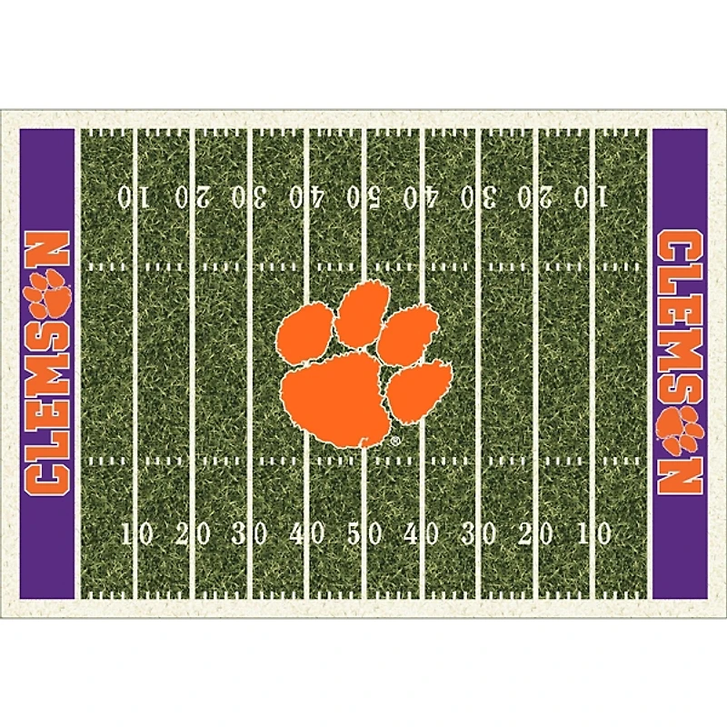 Clemson University Homefield Area Rug, 4x6