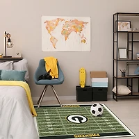 Green Bay Packers Homefield Area Rug, 4x6