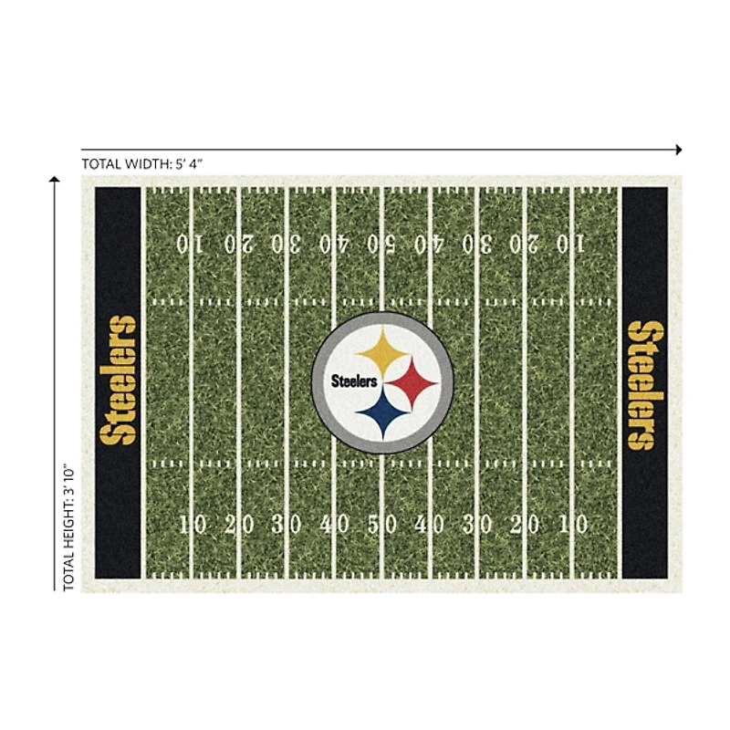 Pittsburgh Steelers Homefield Area Rug, 4x6