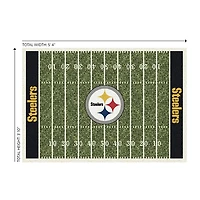 Pittsburgh Steelers Homefield Area Rug, 4x6