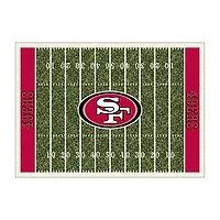 San Francisco 49ers Homefield Area Rug, 4x6