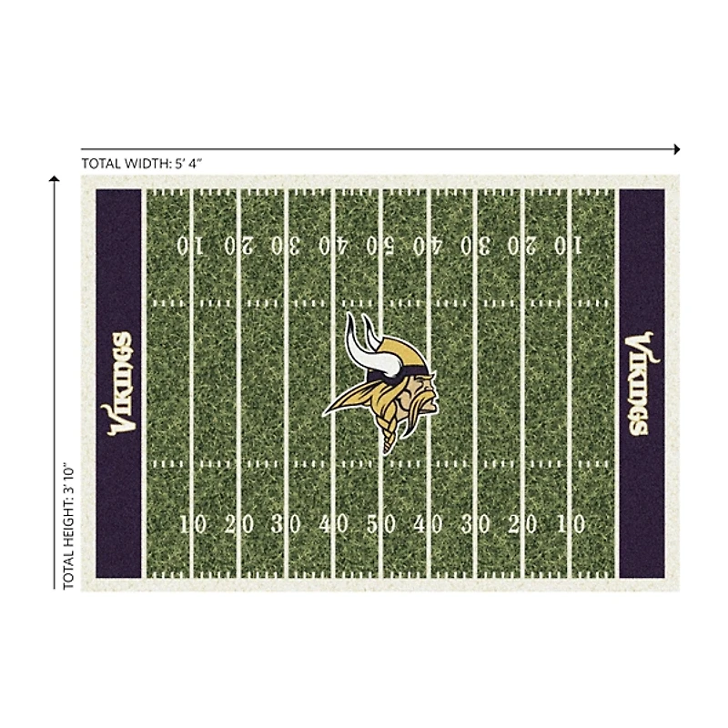 Minnesota Vikings Homefield Area Rug, 4x6