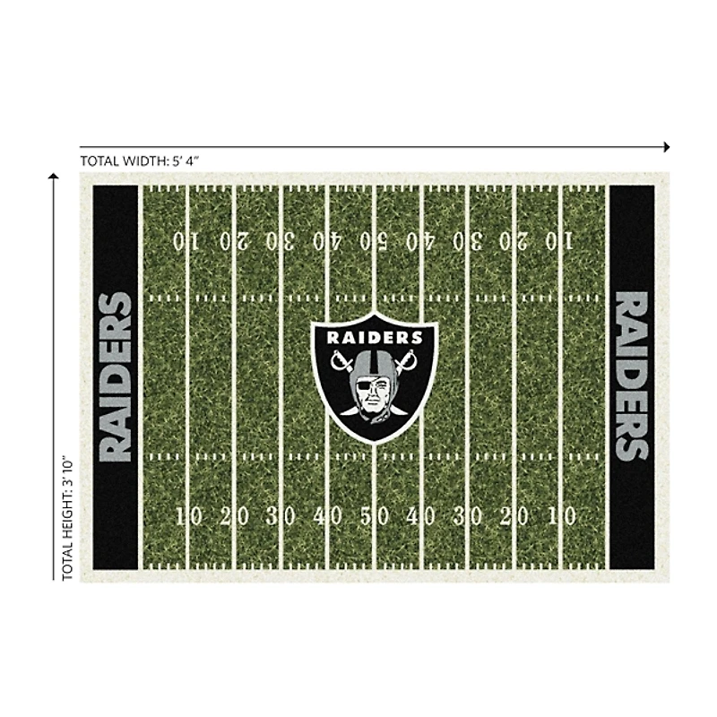 Las Vegas Raiders Homefield Area Rug, 4x6