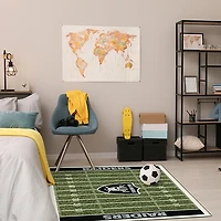 Las Vegas Raiders Homefield Area Rug, 4x6