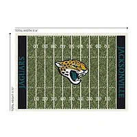 Jacksonville Jaguars Homefield Area Rug, 4x6