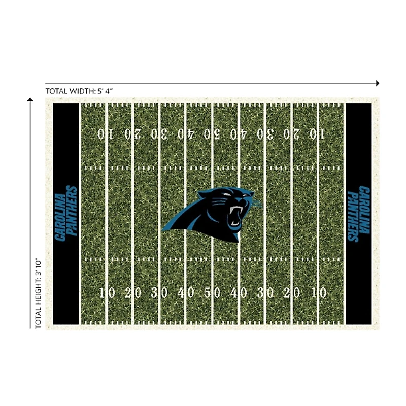 Carolina Panthers Homefield Area Rug, 4x6