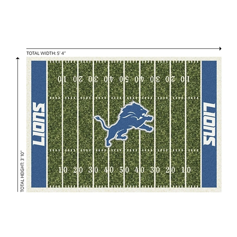 Detroit Lions Homefield Area Rug, 4x6