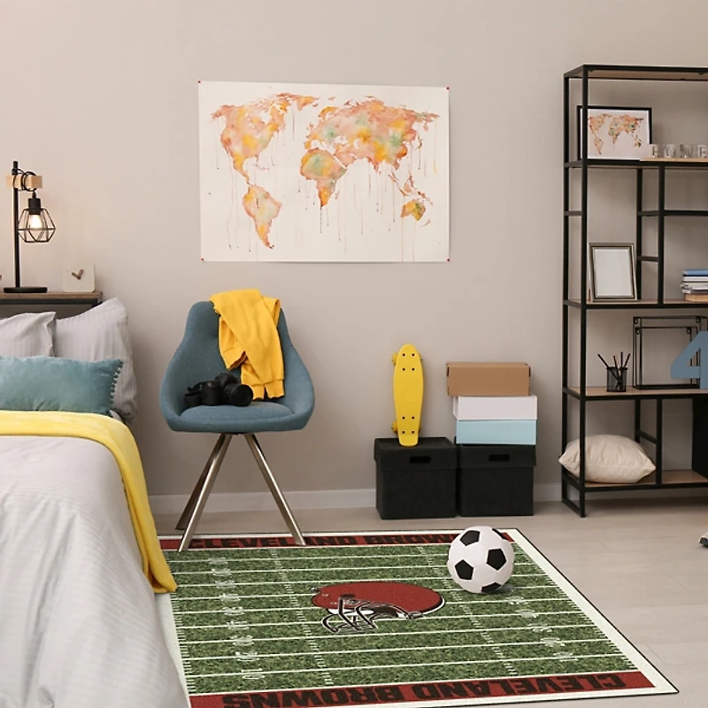 Cleveland Browns Homefield Area Rug, 4x6