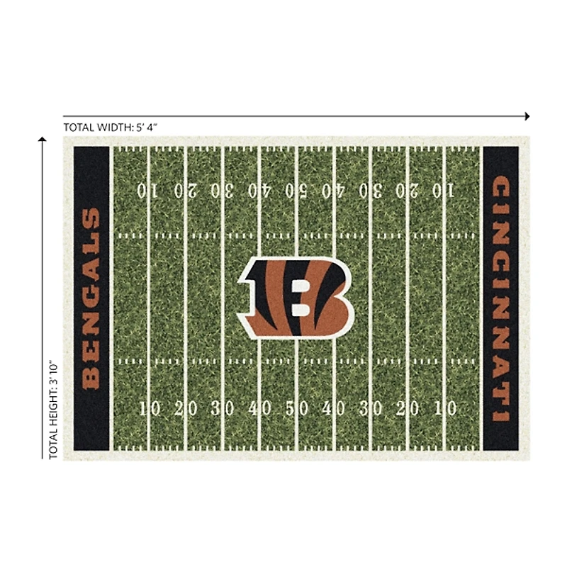 Cincinnati Bengals Homefield Area Rug, 4x6