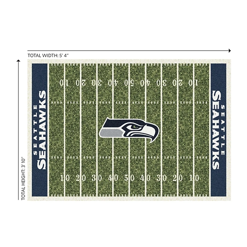 Seattle Seahawks Homefield Area Rug, 4x6