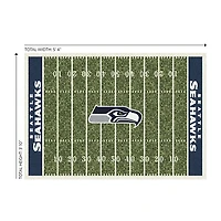 Seattle Seahawks Homefield Area Rug, 4x6