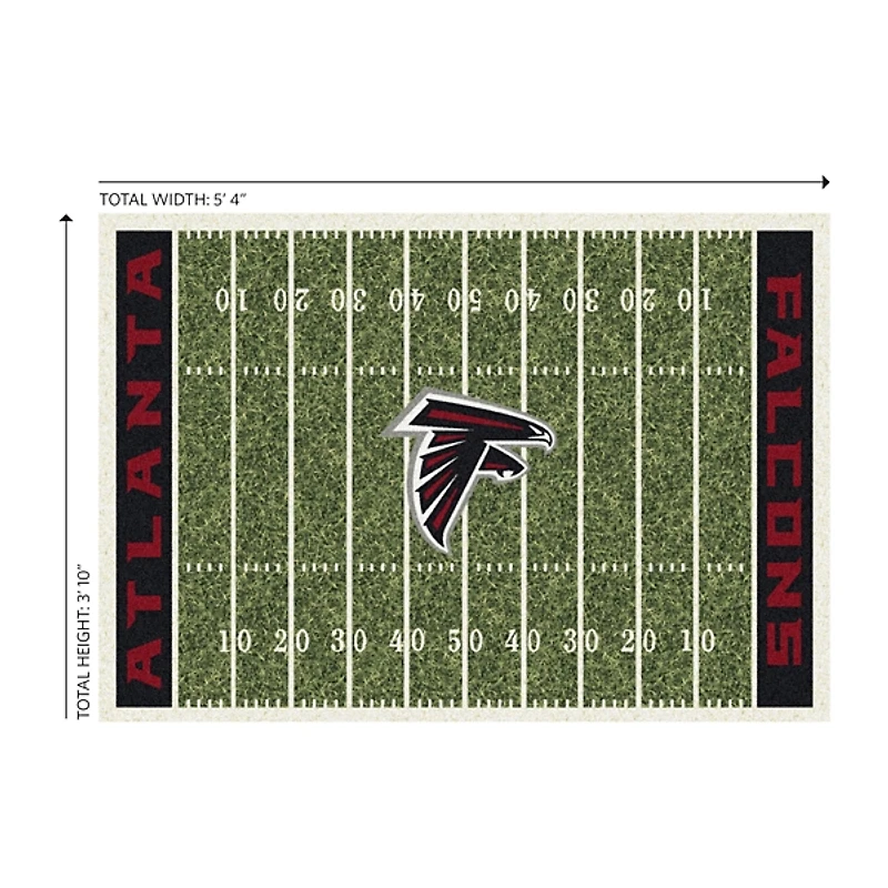 Atlanta Falcons Homefield Area Rug, 4x6