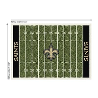 New Orleans Saints Homefield Area Rug, 4x6