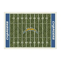 Los Angeles Chargers Homefield Area Rug, 4x6