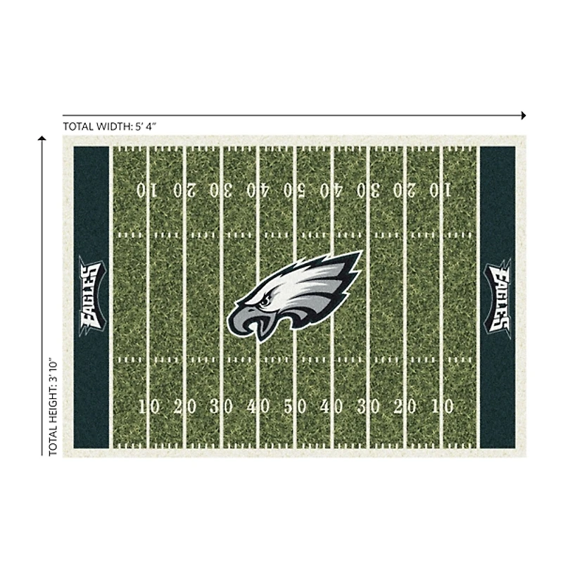 Philadelphia Eagles Homefield Area Rug, 4x6
