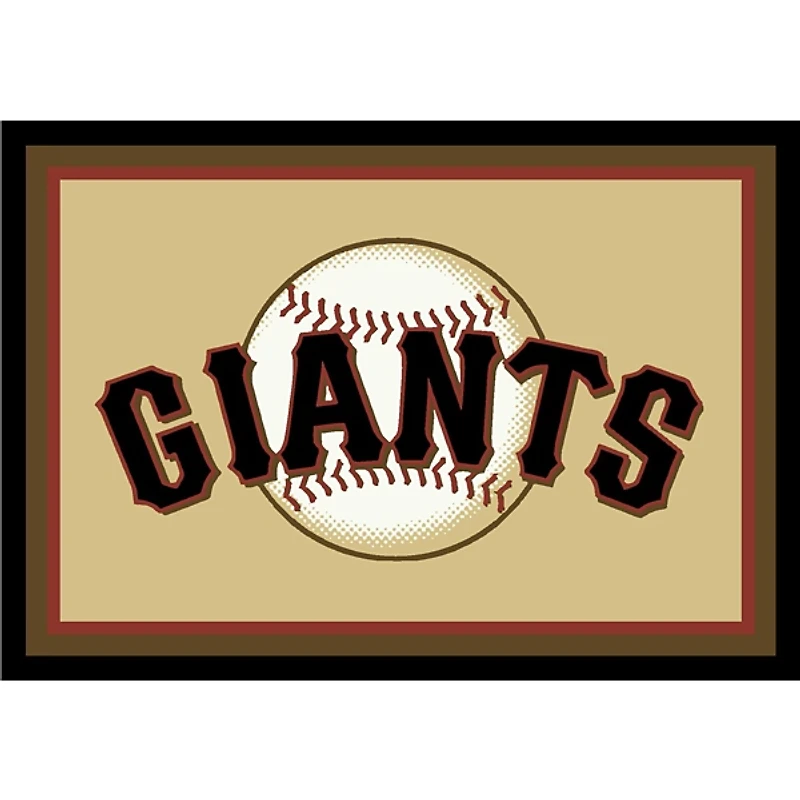San Francisco Giants MLB Spirit Rug, 4x5