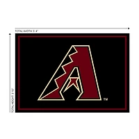 Arizona Diamondbacks MLB Spirit Rug, 4x5