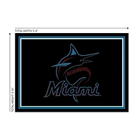 Florida Marlins MLB Spirit Rug, 4x5