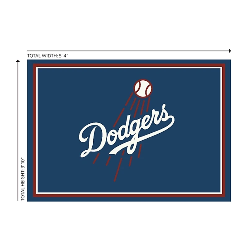 Los Angeles Dodgers MLB Spirit Rug, 4x5