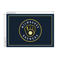 Milwaukee Brewers MLB Spirit Rug, 4x5
