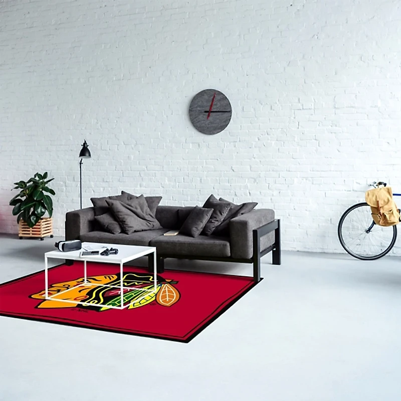 Chicago Blackhawks Area Rug, 4x6