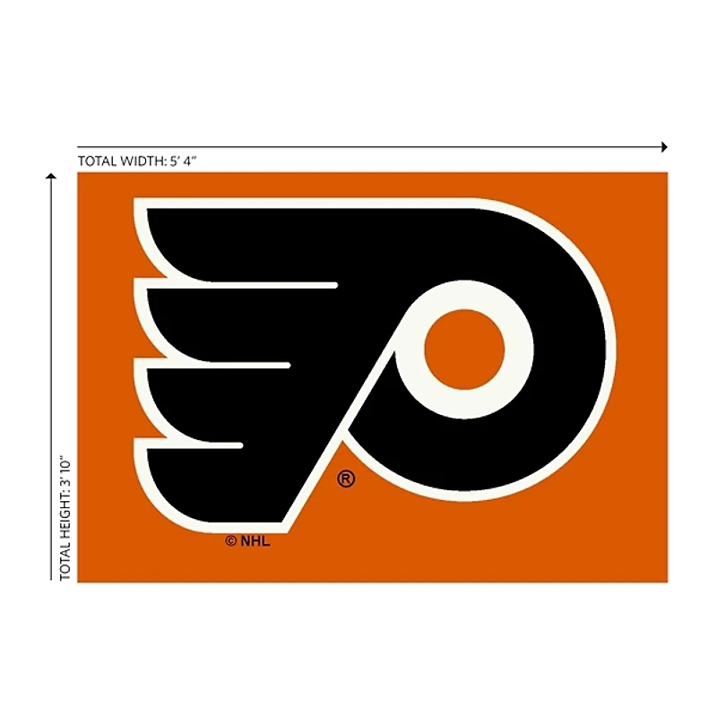 Philadelphia Flyers Area Rug, 4x6