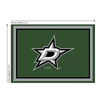 Dallas Stars Area Rug, 4x6