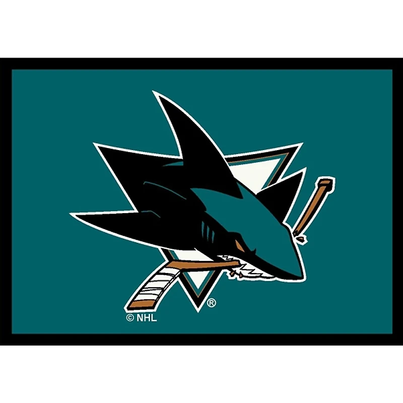 San Jose Sharks Area Rug, 4x6