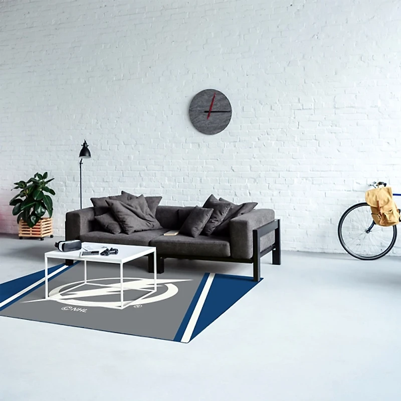 Tampa Bay Lightning Area Rug, 4x6