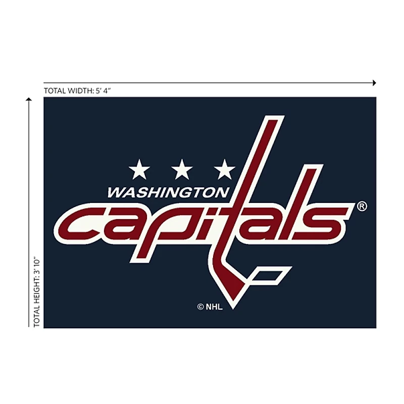 Washington Capitals Area Rug, 4x6