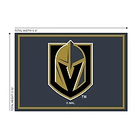 Las Vegas Golden Knights Area Rug, 4x6