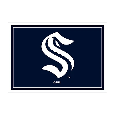 Seattle Kraken Area Rug, 4x6