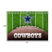 Dallas Cowboys Field Washable Area Rug, 5x7