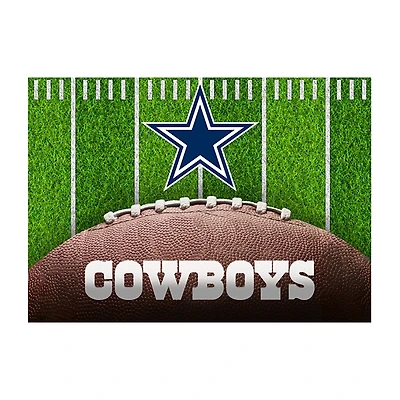 Dallas Cowboys Field Washable Area Rug, 5x7