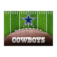 Dallas Cowboys Field Washable Area Rug, 5x7