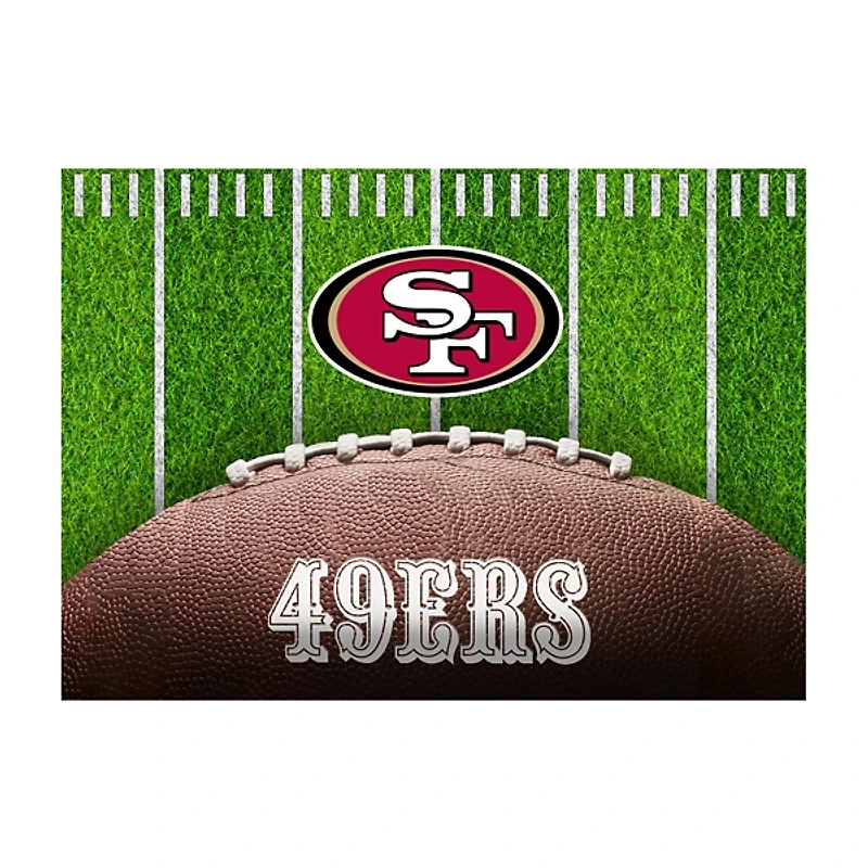 San Francisco 49ers Field Washable Area Rug, 5x7