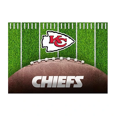 Kansas City Chiefs Field Washable Area Rug, 5x7