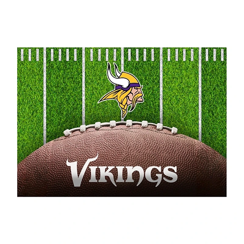 Minnesota Vikings Field Washable Area Rug, 5x7
